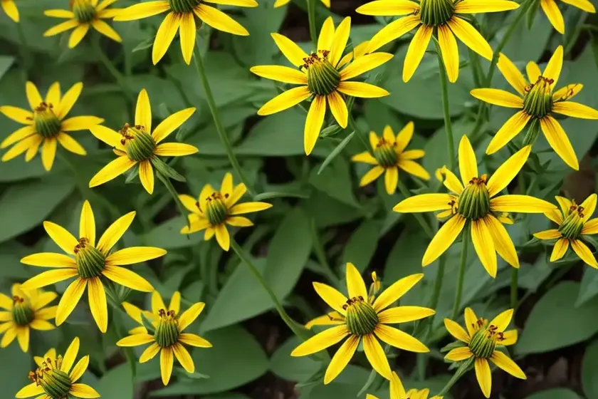 Slender rosinweed (silphium gracile) — photo 2