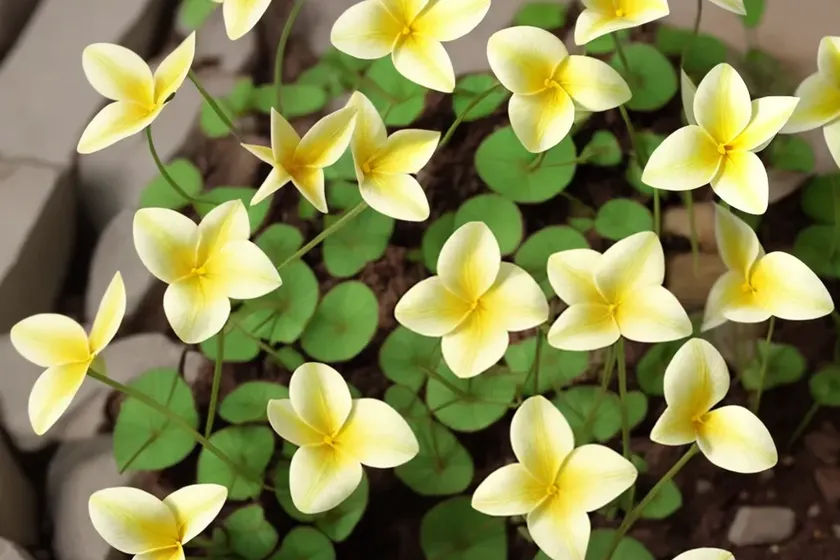 Slender yellow woodsorrel (oxalis dillenii) — photo 2