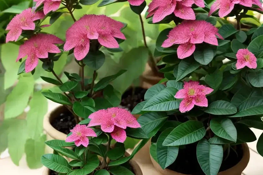 Slipper-flower (euphorbia tithymaloides)