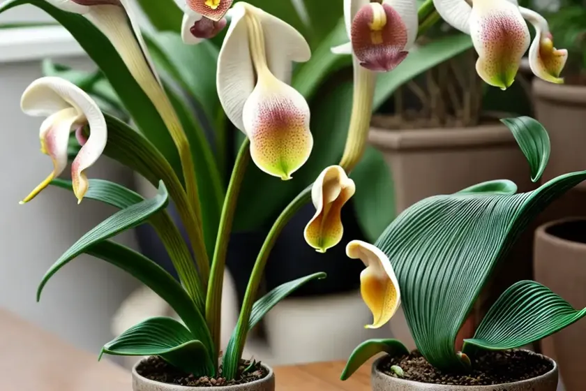 Slipper orchid (paphiopedilum) — photo 2