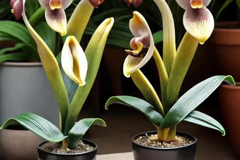 Slipper orchid (paphiopedilum) — photo 3