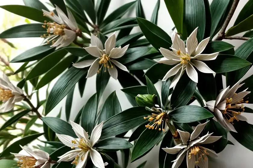Small anise tree (illicium parviflorum)