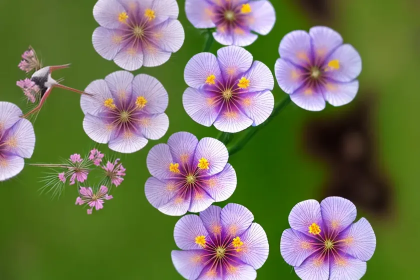Small-flowered crane’s-bill (geranium pusillum)