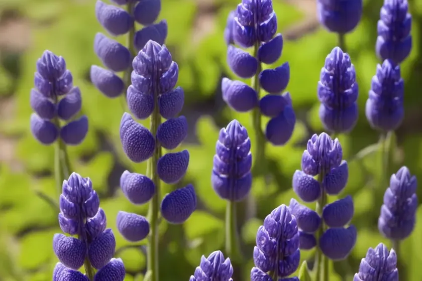Small-flowered lupine (lupinus micranthus) — photo 3