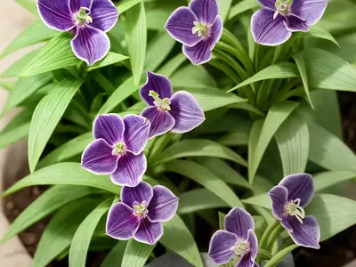 Small-leaf Spiderwort (Tradescantia Fluminensis)