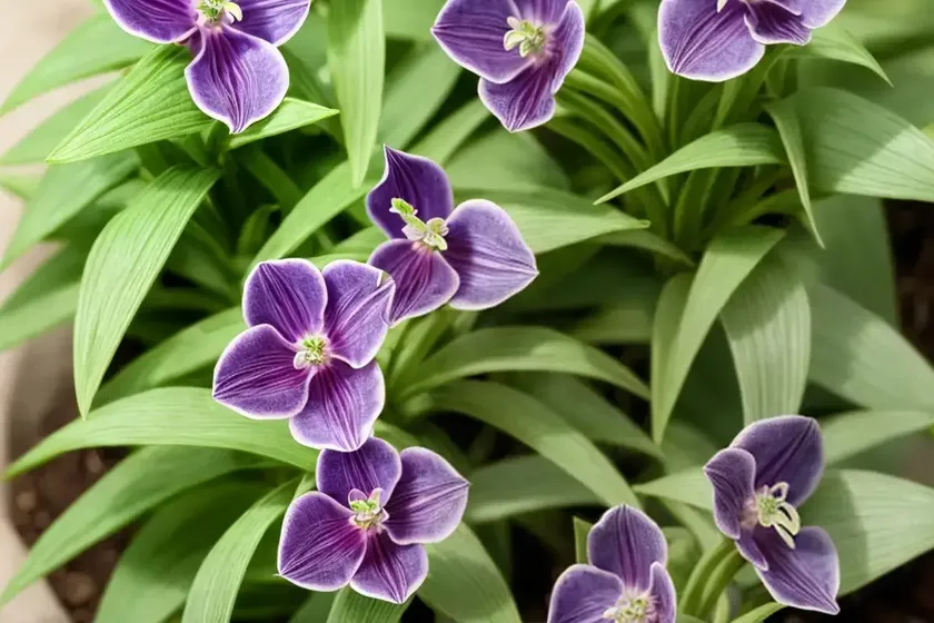 Small-leaf spiderwort (tradescantia fluminensis)