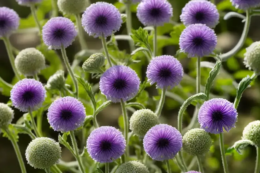 Small scabious (scabiosa columbaria) — photo 2