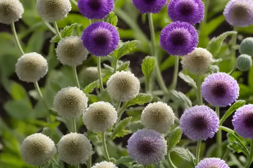 Small scabious (scabiosa columbaria) — photo 3