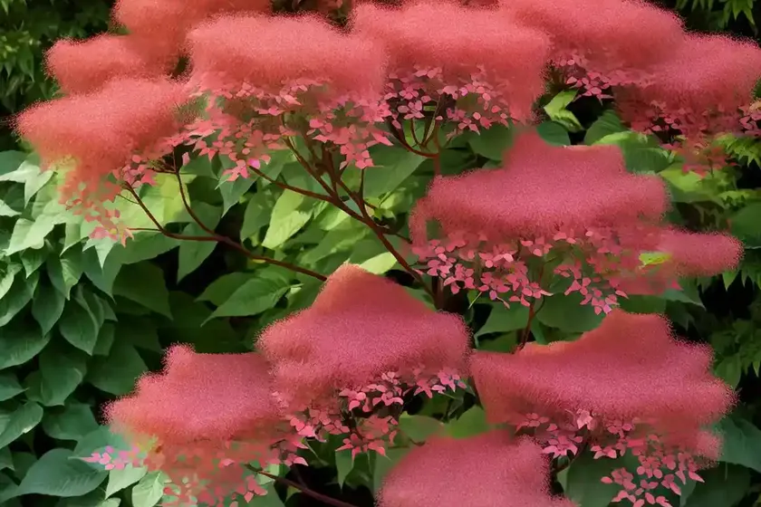 Smoke bush (cotinus coggygria) — photo 2