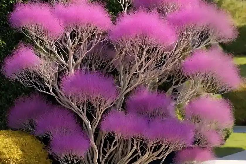 Smoketree (cotinus coggygria ‘velvet cloak’) — photo 3