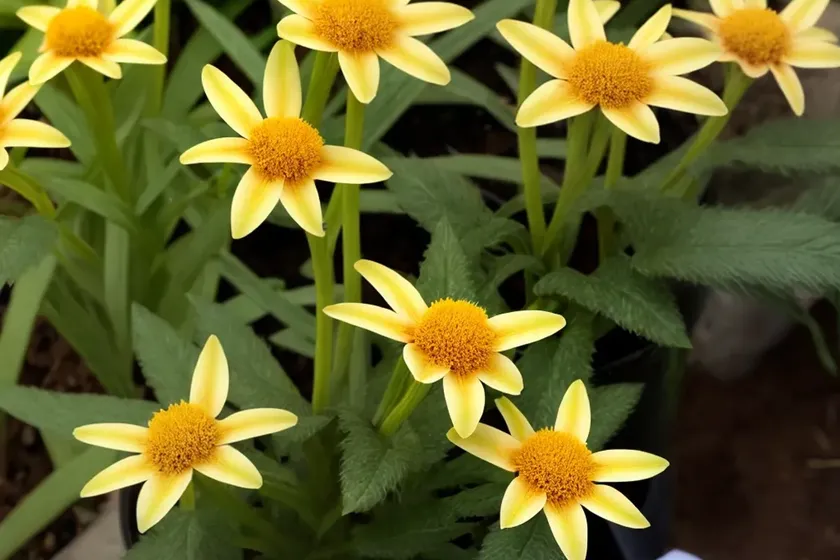 Smooth cat’s ear (hypochaeris glabra)