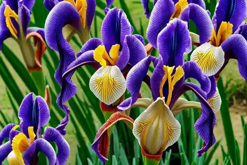 Snake’s-head (iris tuberosa) — photo 2