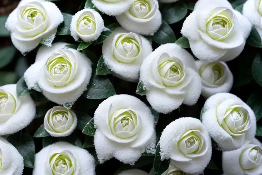 Snow rose (serissa japonica ‘variegata’)