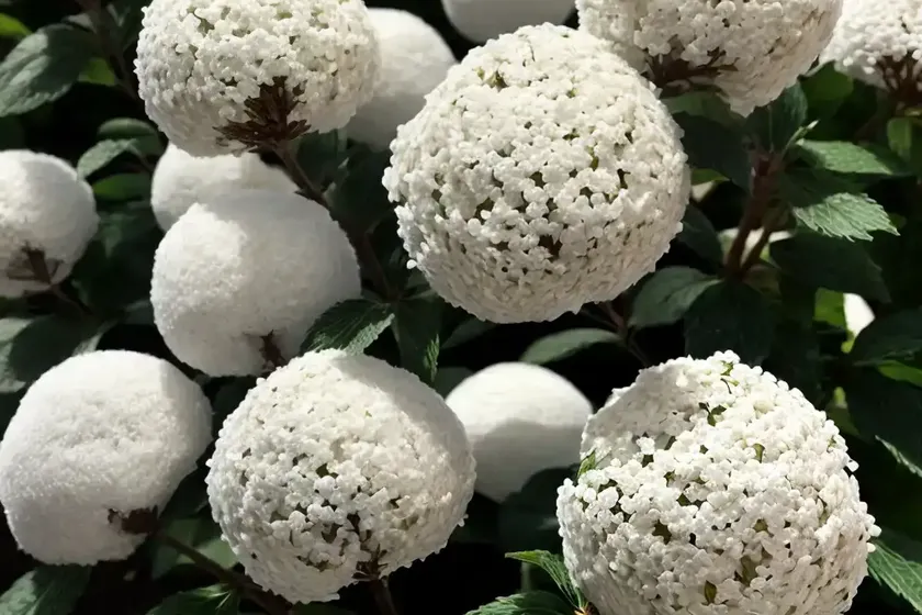 Snowball bush (viburnum opulus) — photo 3