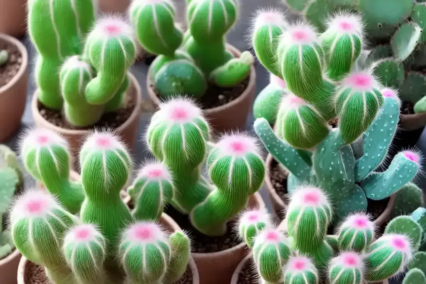 Soft monkey tail cactus (cleistocactus winteri subs. colademononis) — photo 3