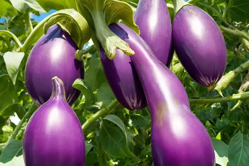 Solanum melongena (eggplant) — photo 3