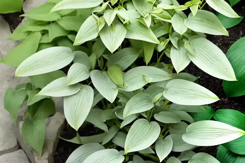 Solomon’s seal (polygonatum odoratum var. pluriflorum ‘variegatum’) — photo 3