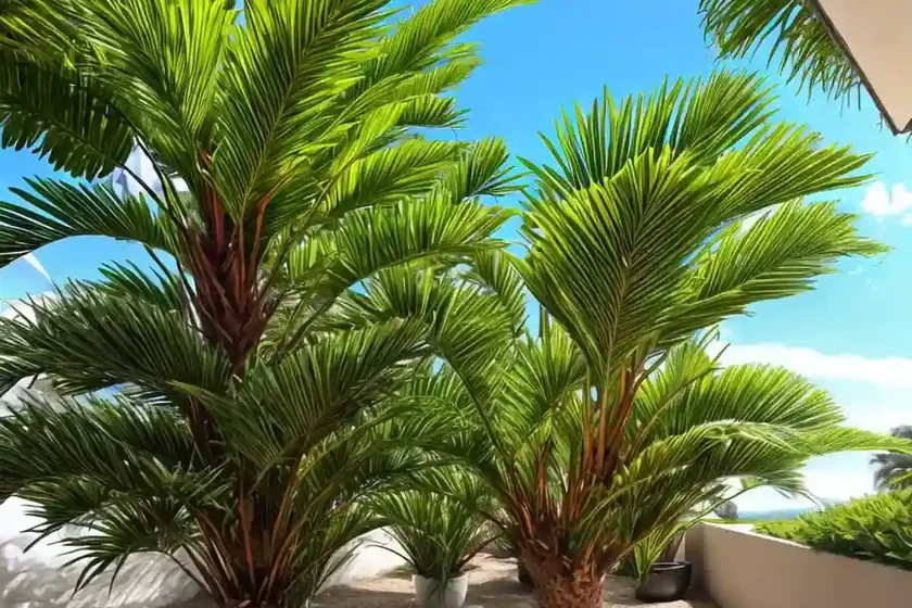South american jelly palm (butia capitata) — photo 2