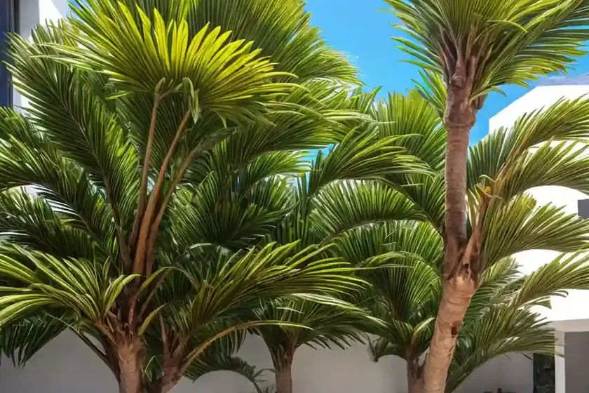 South american jelly palm (butia capitata) — photo 3