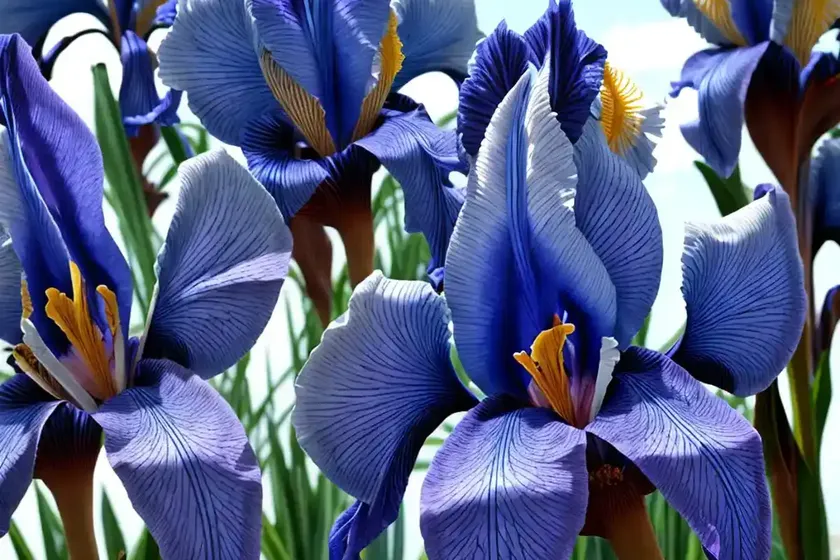 Southern blue flag (iris virginica) — photo 3