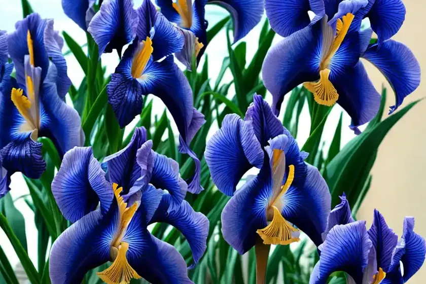 Southern blue flag (iris virginica)