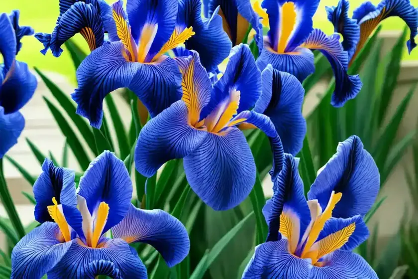 Southern blue flag (iris virginica var. shrevei) — photo 3