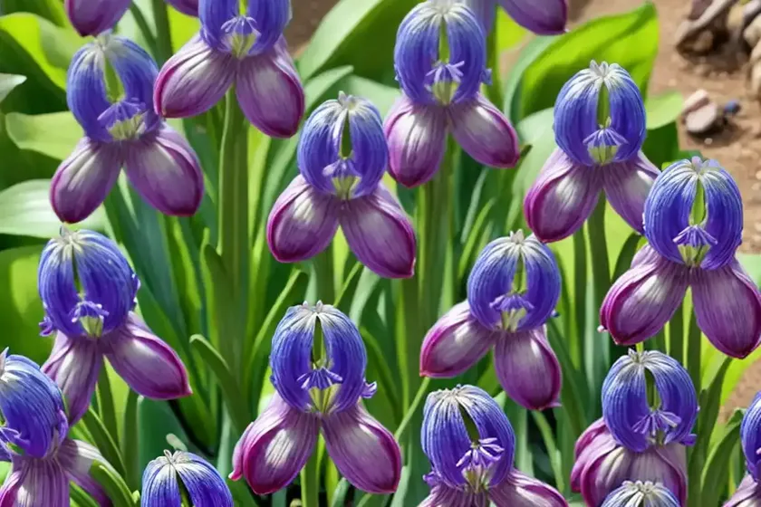 Spanish bluebell (hyacinthoides hispanica ‘rosabella’) — photo 2