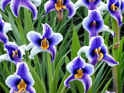 Spanish Iris (Iris Xiphium)