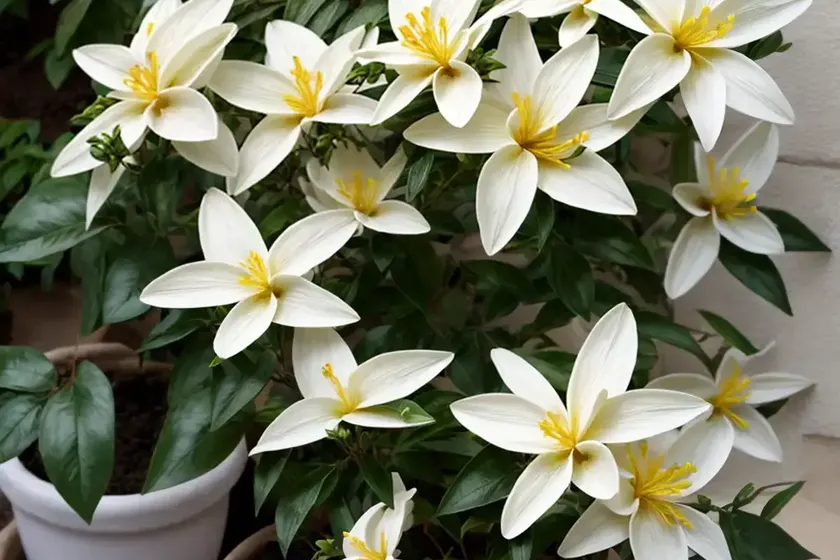 Spanish jasmine (jasminum grandiflorum) — photo 3