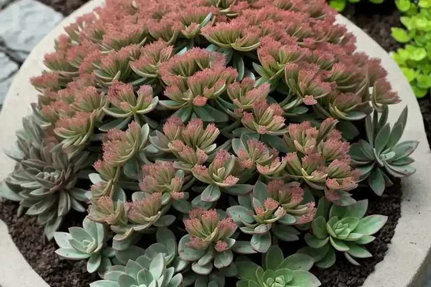 Spanish stonecrop (sedum hispanicum) — photo 2