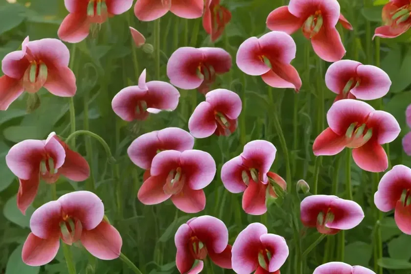 Spanish vetchling,pea (lathyrus clymenum)