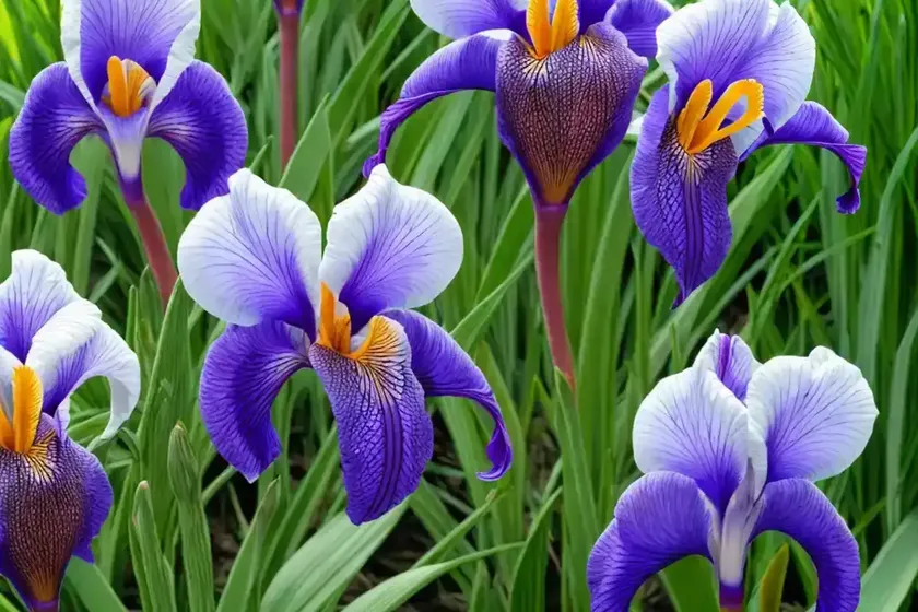 Species iris (iris spuria subsp. carthaliniae) — photo 2