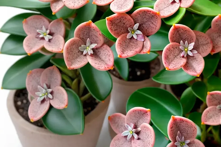 Speckled wax plant (hoya pubicalyx ‘speckled’)