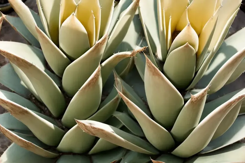 Spike agave succulent (agave applanata ‘cream spike’)