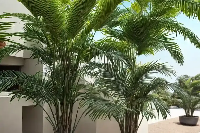 Spindle palm (hyophorbe verschaffeltii)