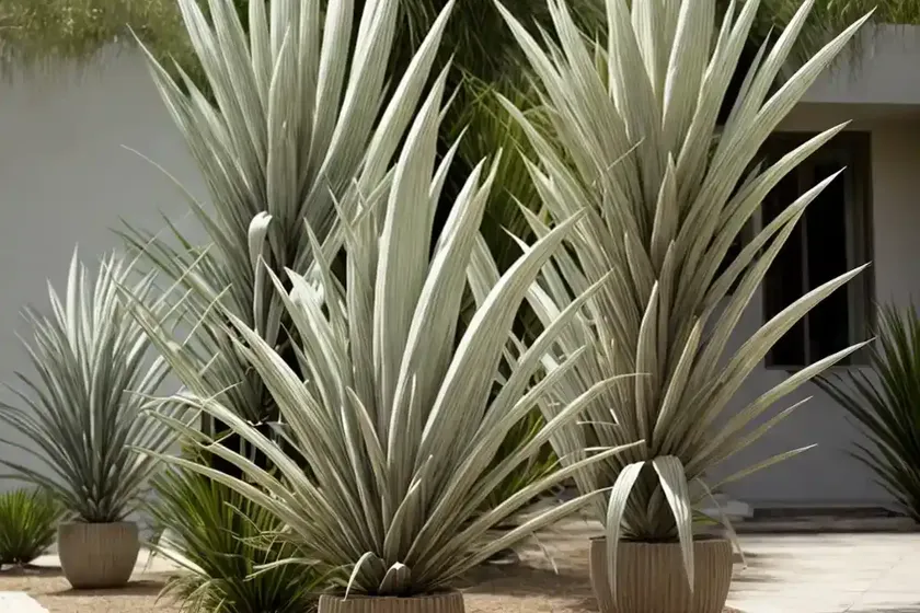 Spineless yucca (yucca gigantea) — photo 3