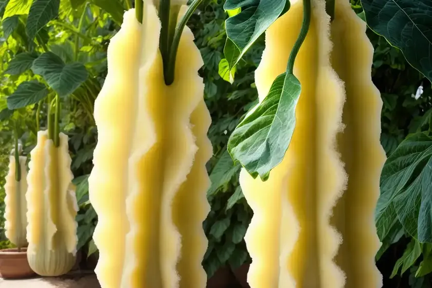 Sponge gourd (luffa aegyptiaca) — photo 2