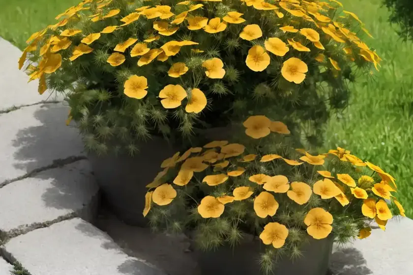 Spreading Cinquefoil (Potentilla Supina) — photo 3