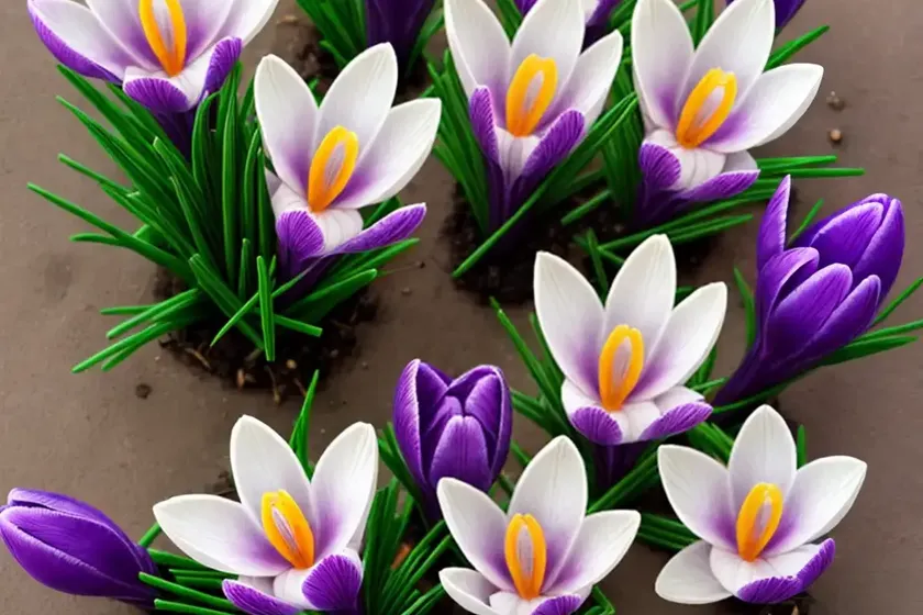 Spring crocus (crocus vernus)