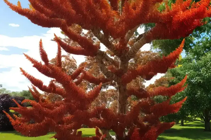 Staghorn sumac (rhus typhina ‘bailtiger’ tiger eyes)