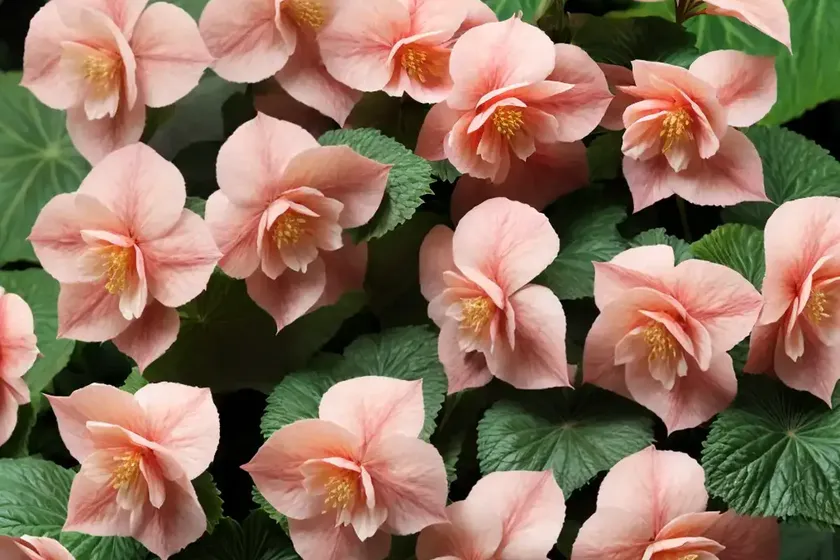 Star begonia (begonia heracleifolia) — photo 2