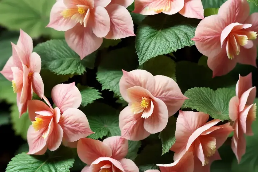 Star begonia (begonia heracleifolia) — photo 3