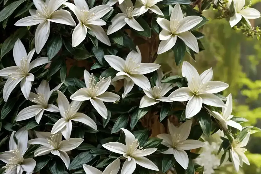 Star jasmine (trachelospermum jasminoides) — photo 3