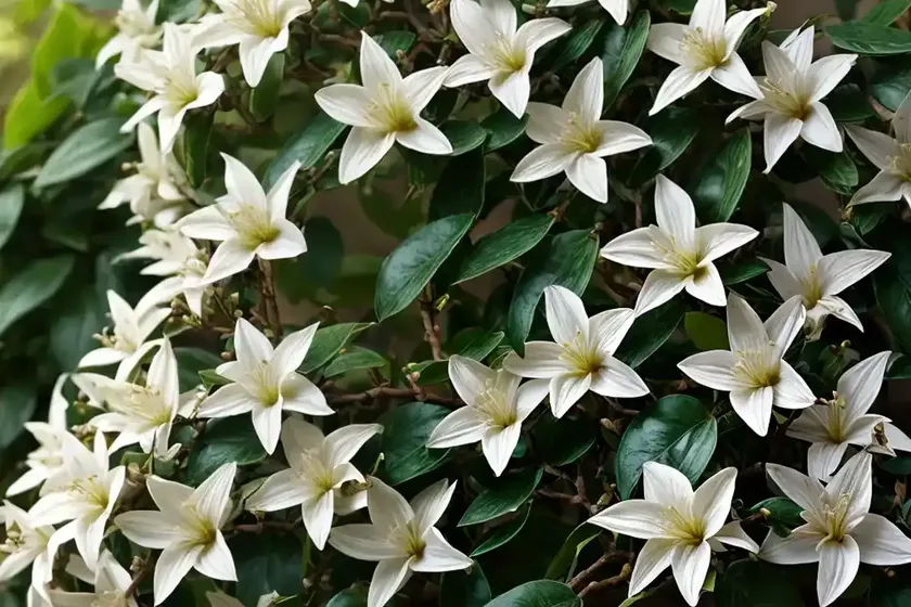 Star jasmine (trachelospermum jasminoides)