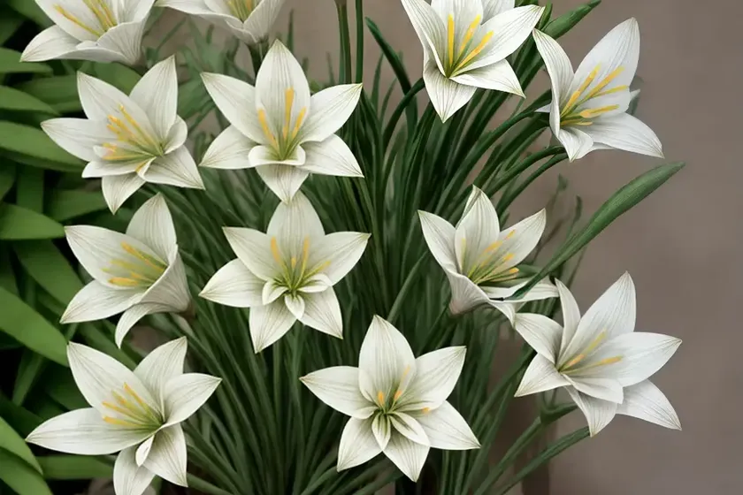 Star of bethlehem (ornithogalum arabicum) — photo 2