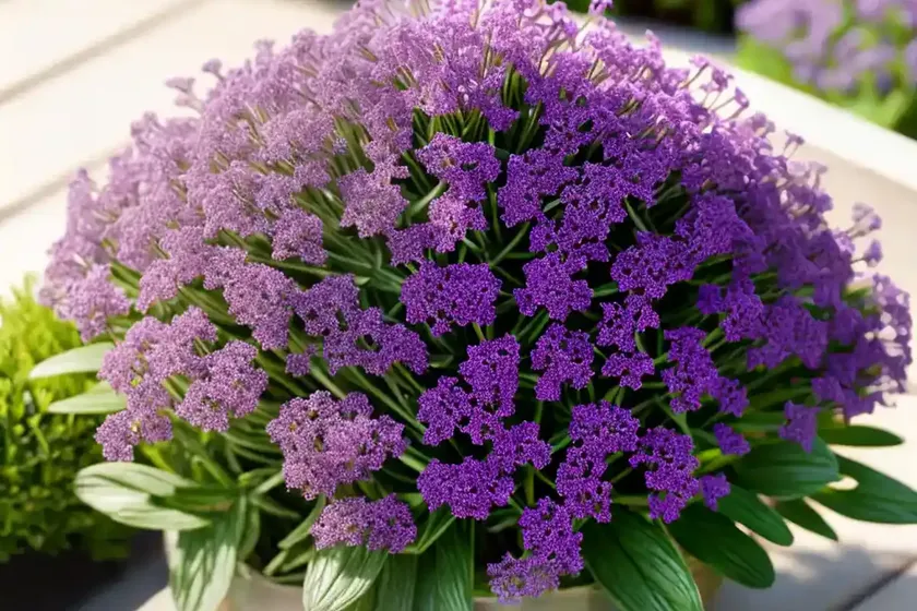 Statice (limonium sinuatum) — photo 2