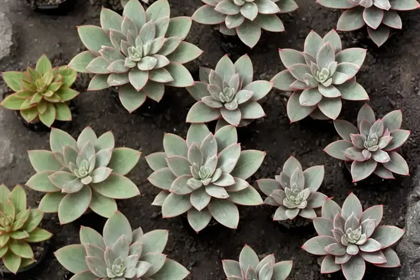 Stonecrop (hylotelephium telephium subsp. ruprechtii ‘hab gray’) — photo 3
