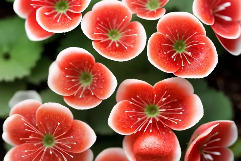 Strawberry begonia (saxifraga stolonifera) — photo 2
