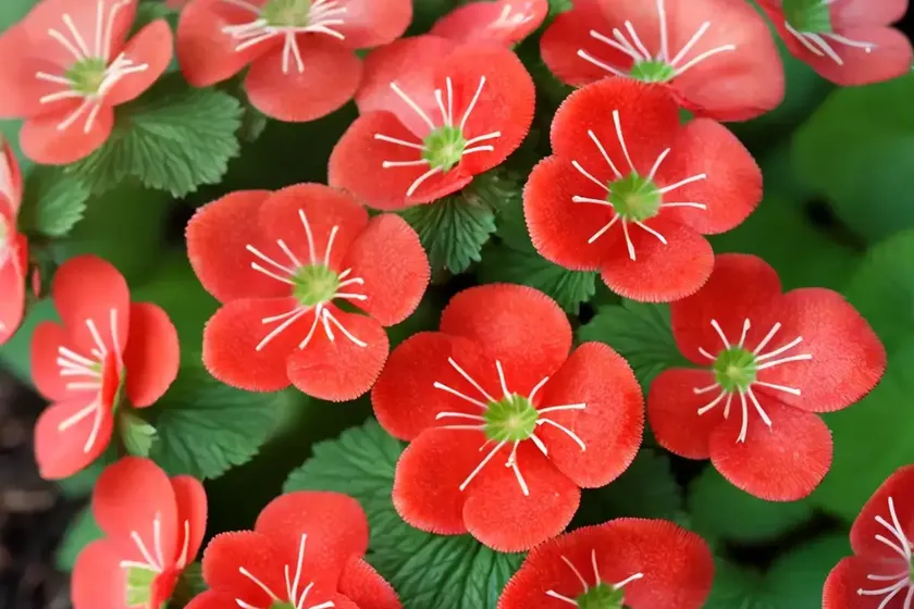 Strawberry begonia (saxifraga stolonifera) — photo 3