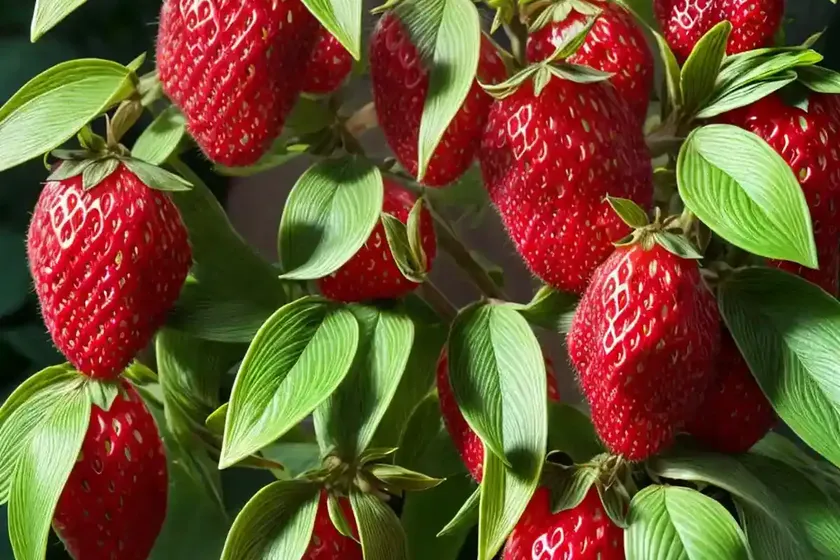 Strawberry bush (euonymus americanus) — photo 2